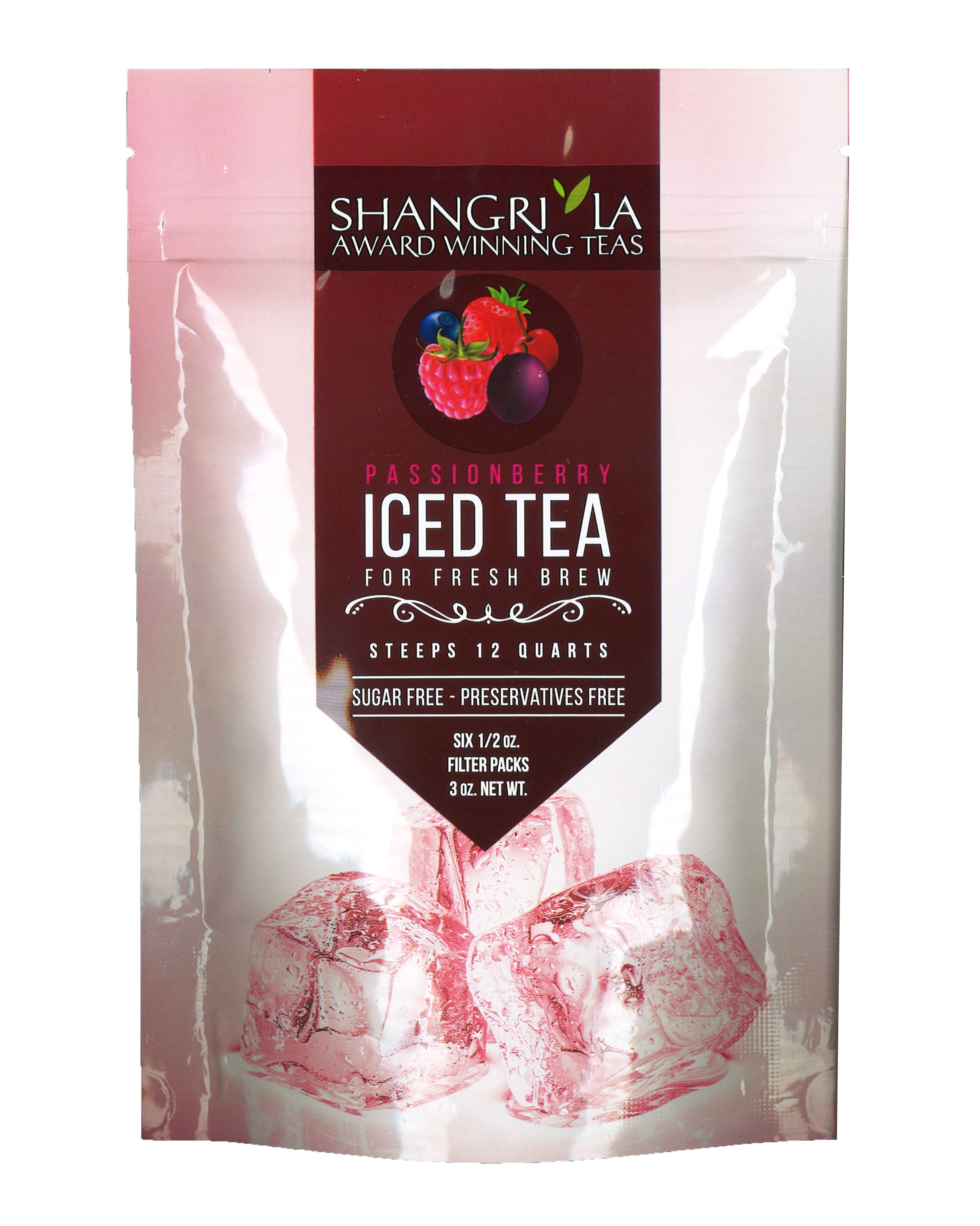 Passion Fruit Black Iced Tea Filter Bags