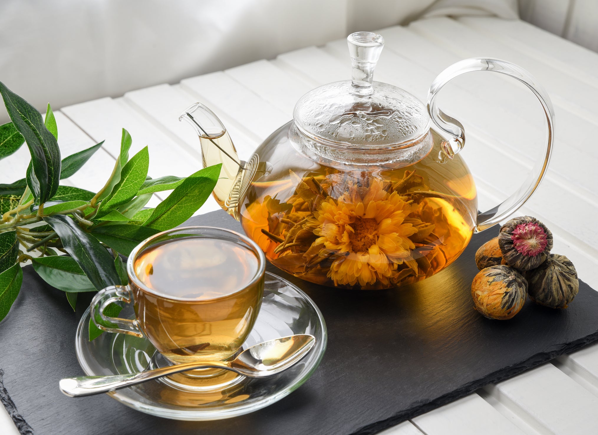 Jin Zhan Li Zhi Blooming Tea