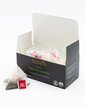 Organic Peppermint Green Tea -New Launch!